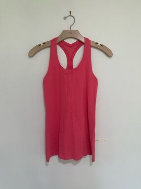 lululemon Pink Nulu Racerback Tank Top